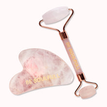 Load image into Gallery viewer, ROSE QUARTZ FACE SCULPTING KIT