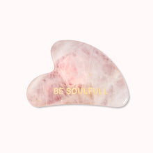 Load image into Gallery viewer, ROSE QUARTZ GUA SHA