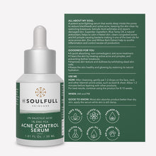 Load image into Gallery viewer, ACNE CONTROL SERUM