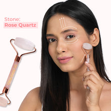 Load image into Gallery viewer, ROSE QUARTZ FACE SCULPTING KIT
